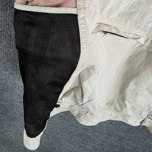 Eddie Bauer Utility Vest Men's Large Tan Safari Fishing Travel Multi Pocket 2007 - Picture 7 of 13